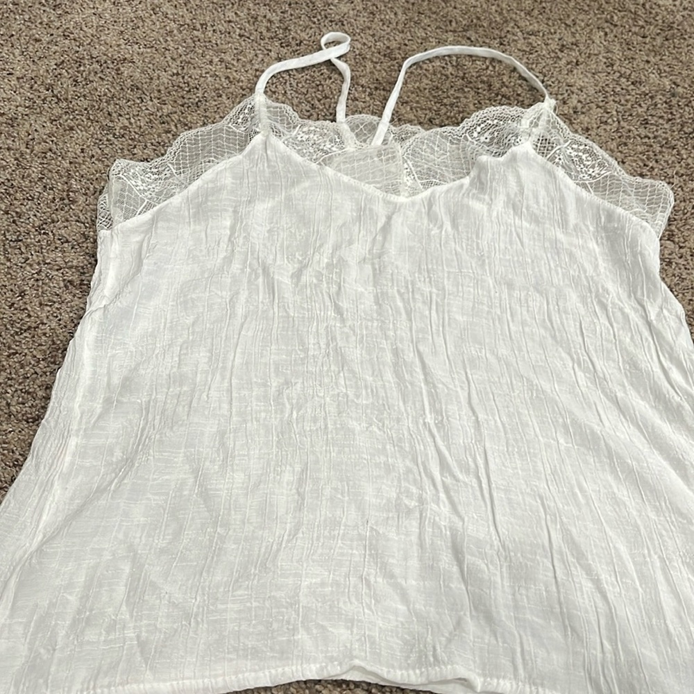 Lace tank top